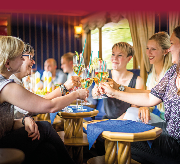 Rollende Weinprobe