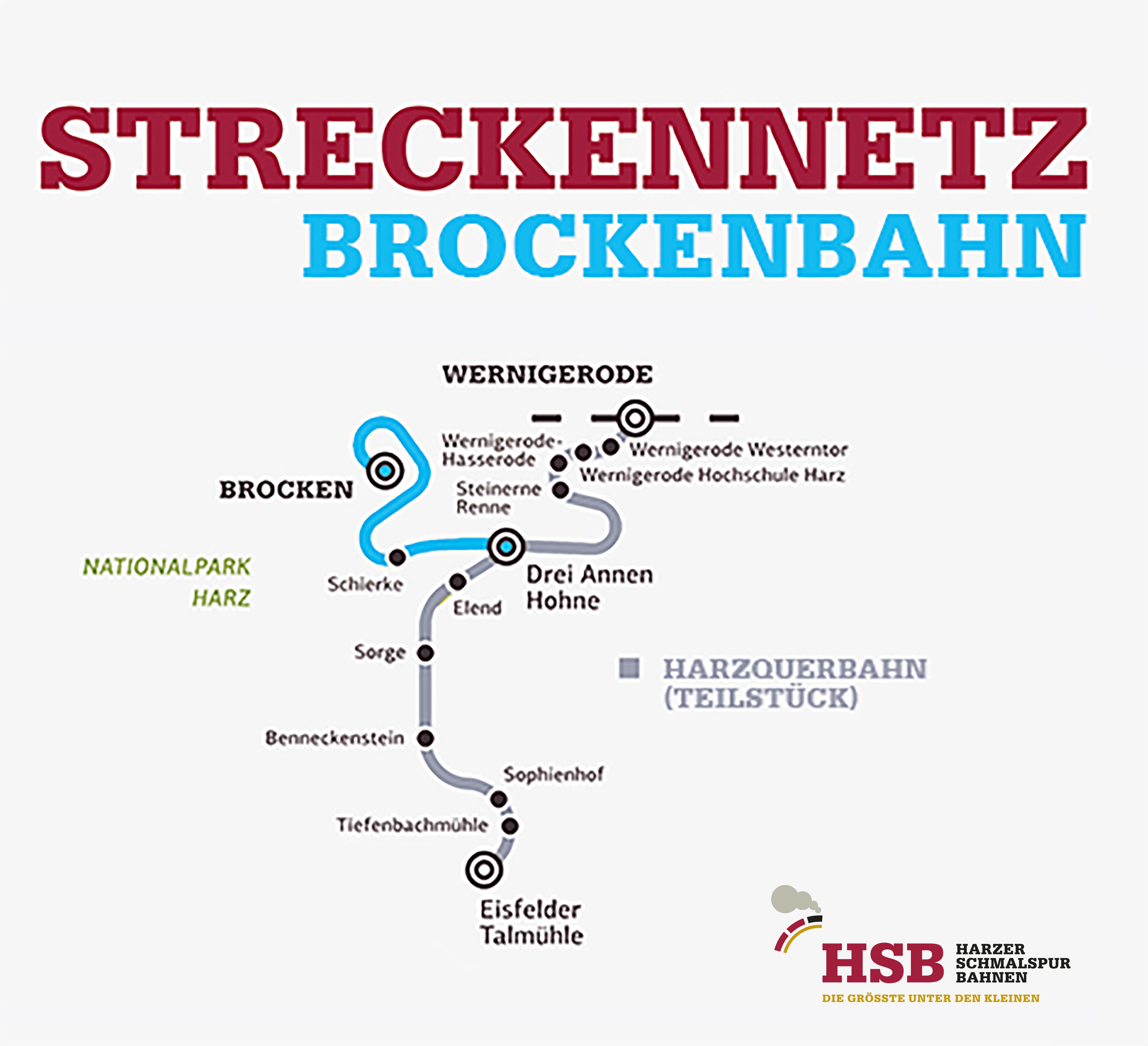 Winterfahrplan Brockenbahn