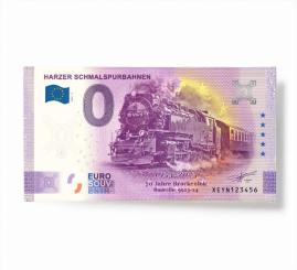 HSB 0-Euro-Schein 2025 (70 Jahre Brockenlok) 