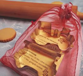 Plätzchenausstecher Lok und Wagen 