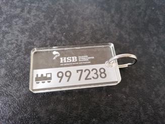 Schlüsselanhänger Dampflok 99 7238 