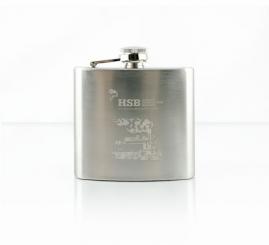 Flachmann mit HSB Gravur 