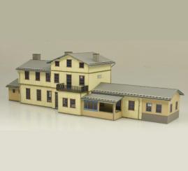 Bausatz Bahnhof "Stiege" 