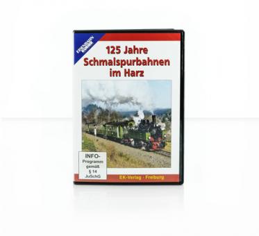 DVD - 125 Jahre Schmalspurbahnen im Harz 