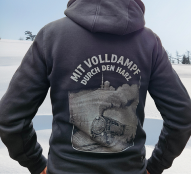 Sweatjacke mit stylischem Motiv 