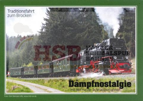 Sonder-Postkarte Dampfnostalgie 