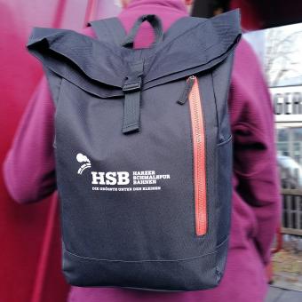 Rucksack mit HSB-Logo 